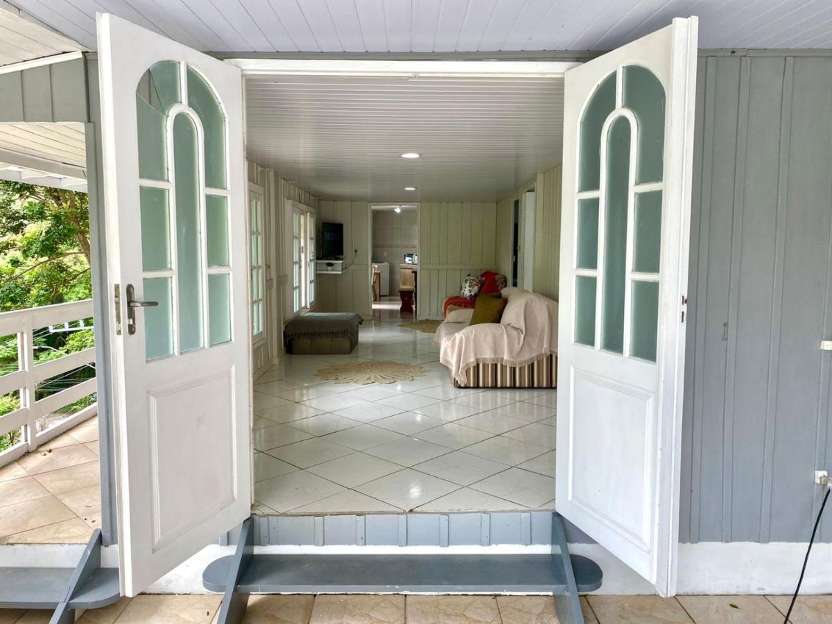 Gray House - Com Piscina Pertinho Do Mar! Villa Palhoça Kültér fotó