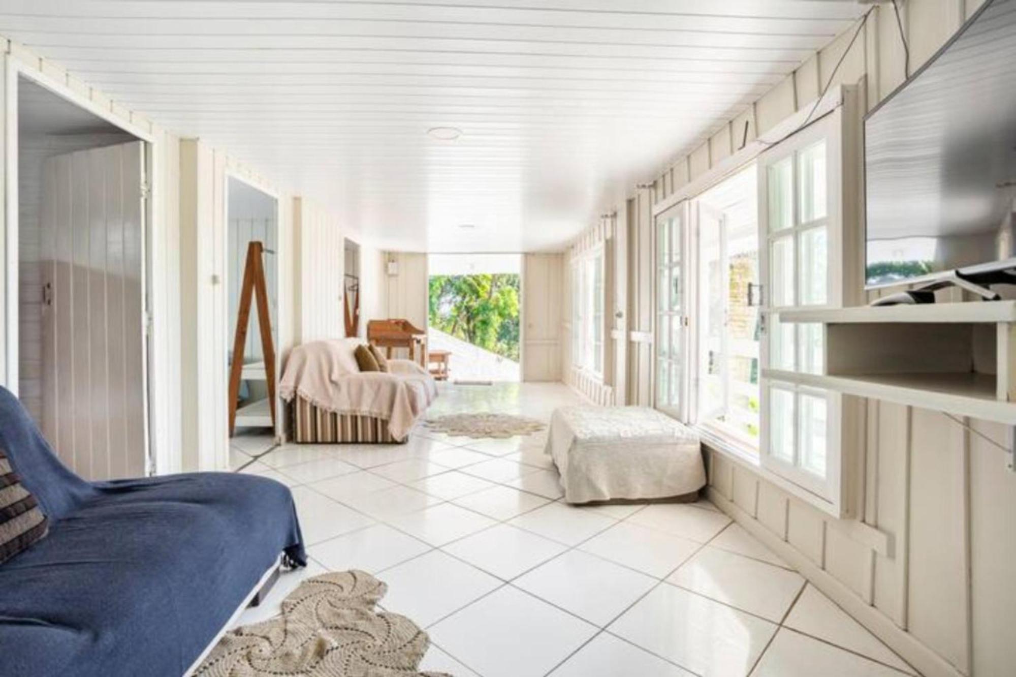 Gray House - Com Piscina Pertinho Do Mar! Villa Palhoça Kültér fotó